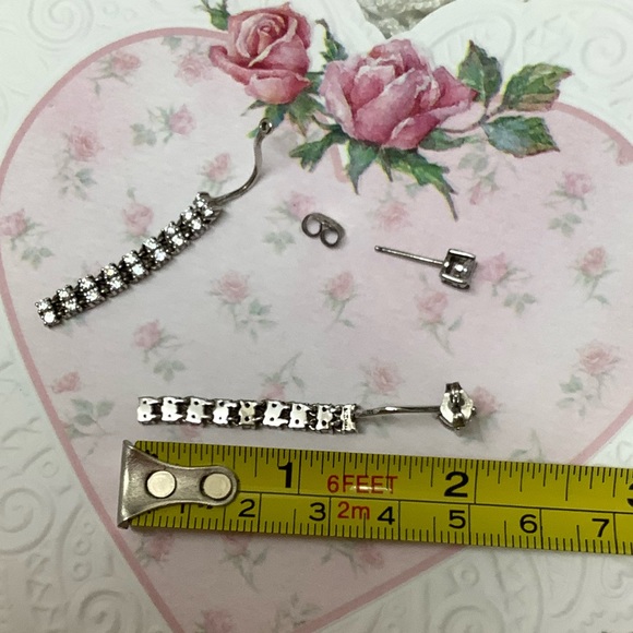 🌸Sterling Studs & Earring Jackets - Picture 3 of 3
